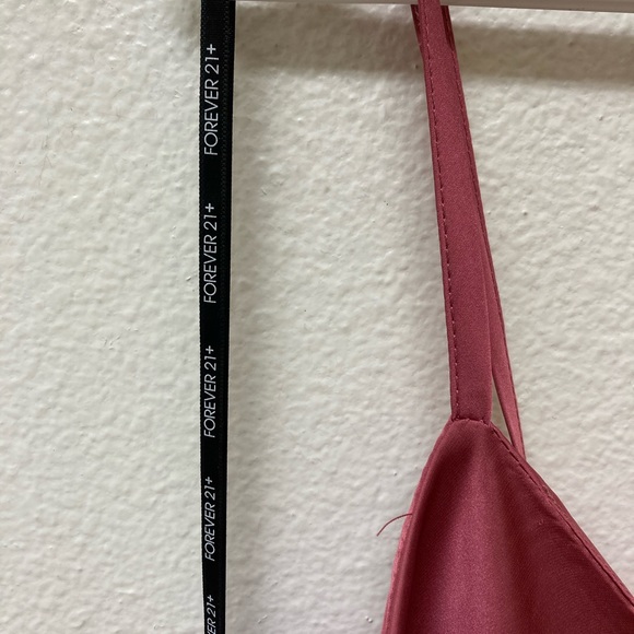 FOREVER 21 Rose Colored Satiny Nightgown (3X) - Picture 4 of 5